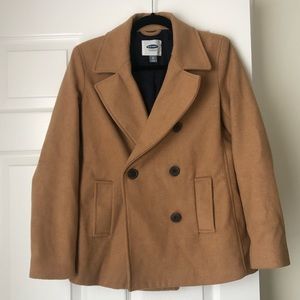 ❄️ Camel Color Pea coat EUC ❄️